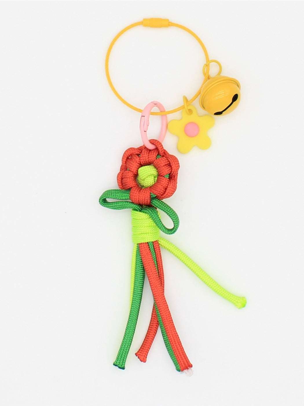 Keypus - Carrot Flower-Shaped Keychain