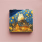 Mirroray - Landscape Painting Theme Printed Folding Mirror