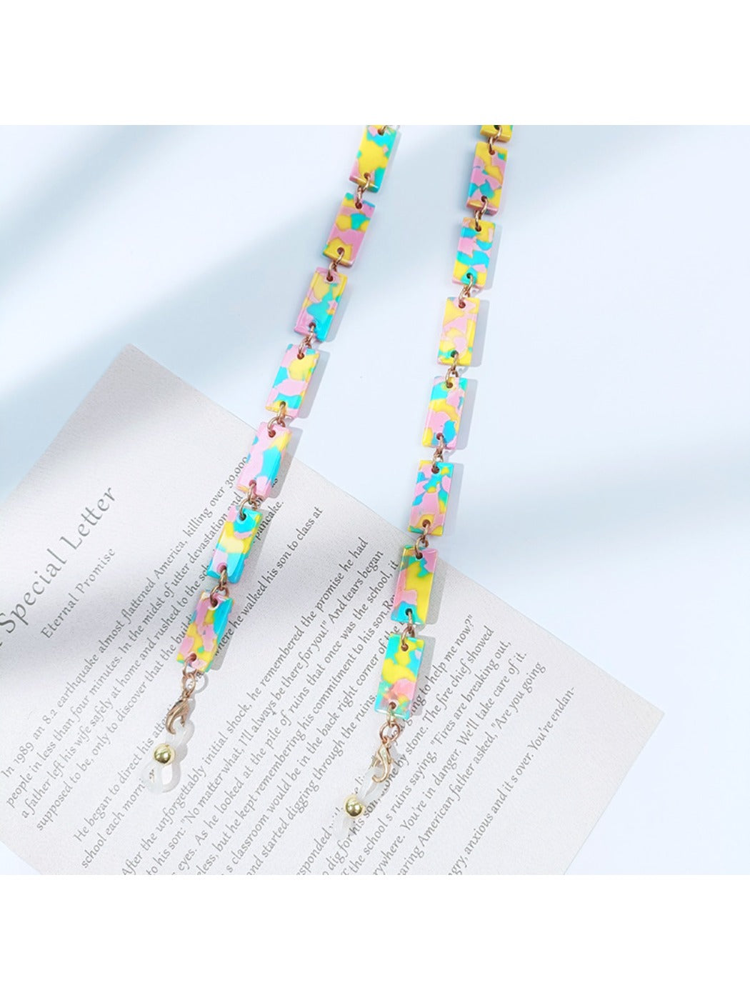 Velra - Vintage Two Tone Eyeglass Strap
