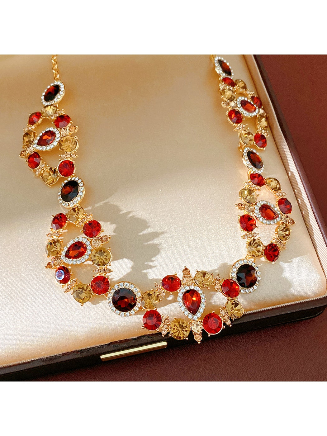 Nozari - Vintage Teardrop Rhinestone Jewelry