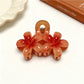 Beau - Sweet Floral Double Bloom Hair Claw Clip