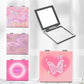 Mirroray - Butterfly Pattern Compact Folding Mirror