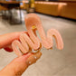Beau - Elegant Wave Patterned Hair Claw Clip
