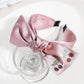 Gifty - Minimalist Cherry Detail Bow Knot Headband