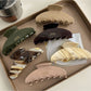 Beau - Dark Fall Winter Hair Claw Clips