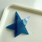 Beau - Geometric Five-Point Star French Barrette