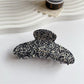 Beau - Retro Half Moon Shaped Hair Claw Clip