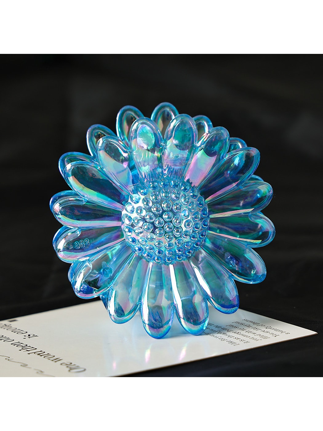 Beau - Flower Shaped Decorative Plastic Alloy Claw Clip