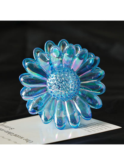 Beau - Flower Shaped Decorative Plastic Alloy Claw Clip
