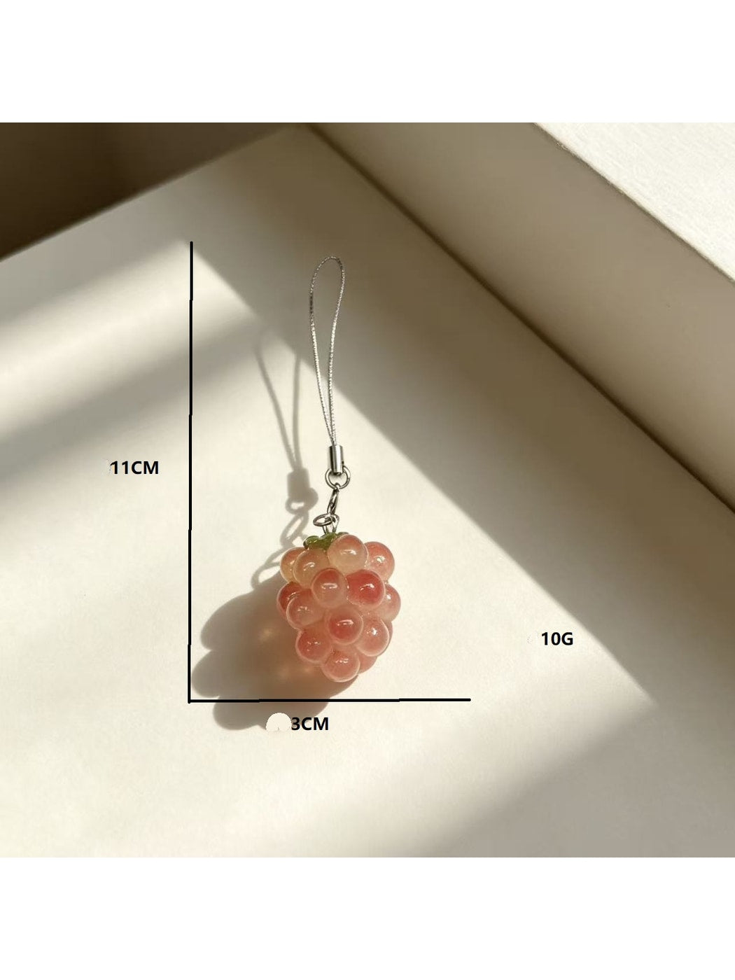 Keypus - Playful Fruit Charm Phone Strap Keychain