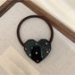 Gifty - Heart Acetate Elastic Hair Tie