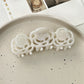 Beau - Pretty Rose Shaped Acetate Hair Clip