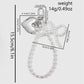 Keypus - Decorative Beaded Bow and Butterfly Keychain