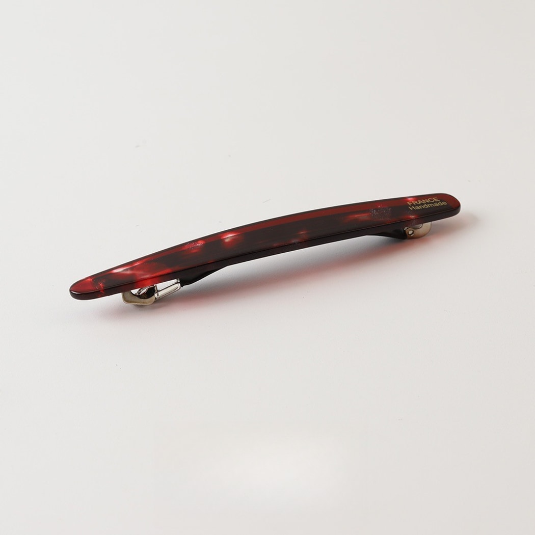 Beau - Elegant Marbled Print French Barrette