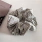 Gifty - Elegant Simple Plaid Scrunchie