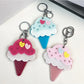Keypus - Ice Cream Acrylic Mirror Keychain