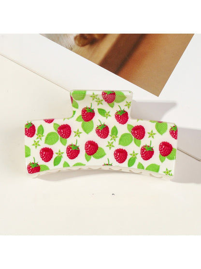 Beau - Large Fruit Themed Shark Hair Clip