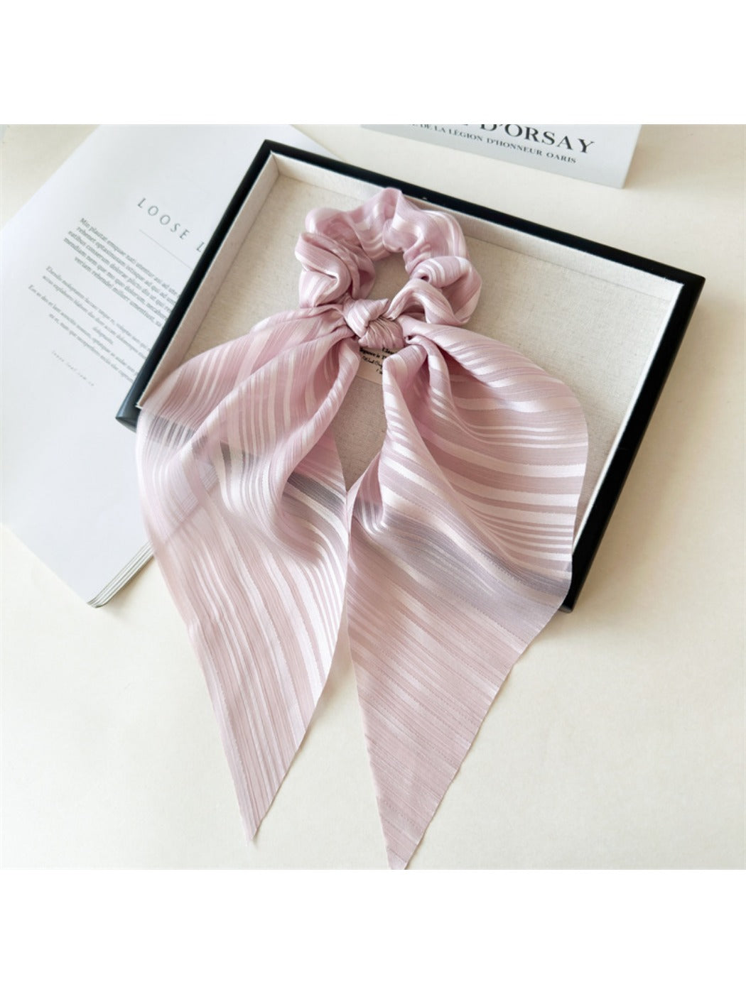 Gifty - Soft Ribbon Hair Scrunchie