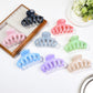 Beau - Marble Pumpkin Shaped Hair Claw Clip