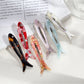 Beau - Acrylic Alloy Fish Shape Bangs Hair Clip