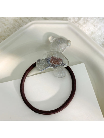 Gifty - Cute Clear Bear Hair Tie