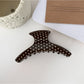Beau - Minimal Geometric Polka Dot Claw Clip