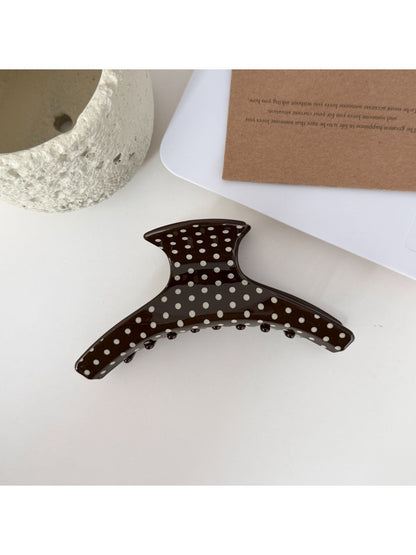Beau - Minimal Geometric Polka Dot Claw Clip