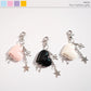 Keypus - Butterfly Heart Shaped Bag Pendant