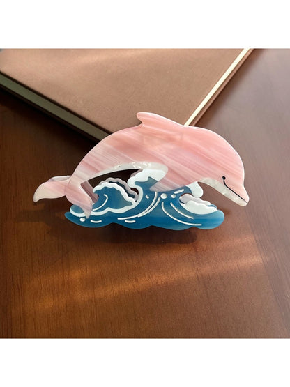 Beau - Curved Dolphin Hair Clip