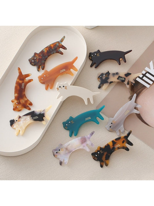 Beau - Cute Cartoon Cat Hair Clips