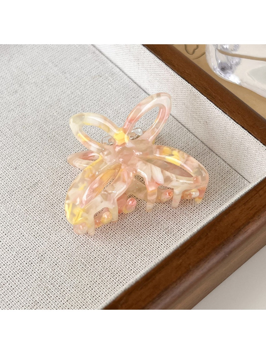 Beau - Elegant Mini Bow Shaped Hair Claw Clip