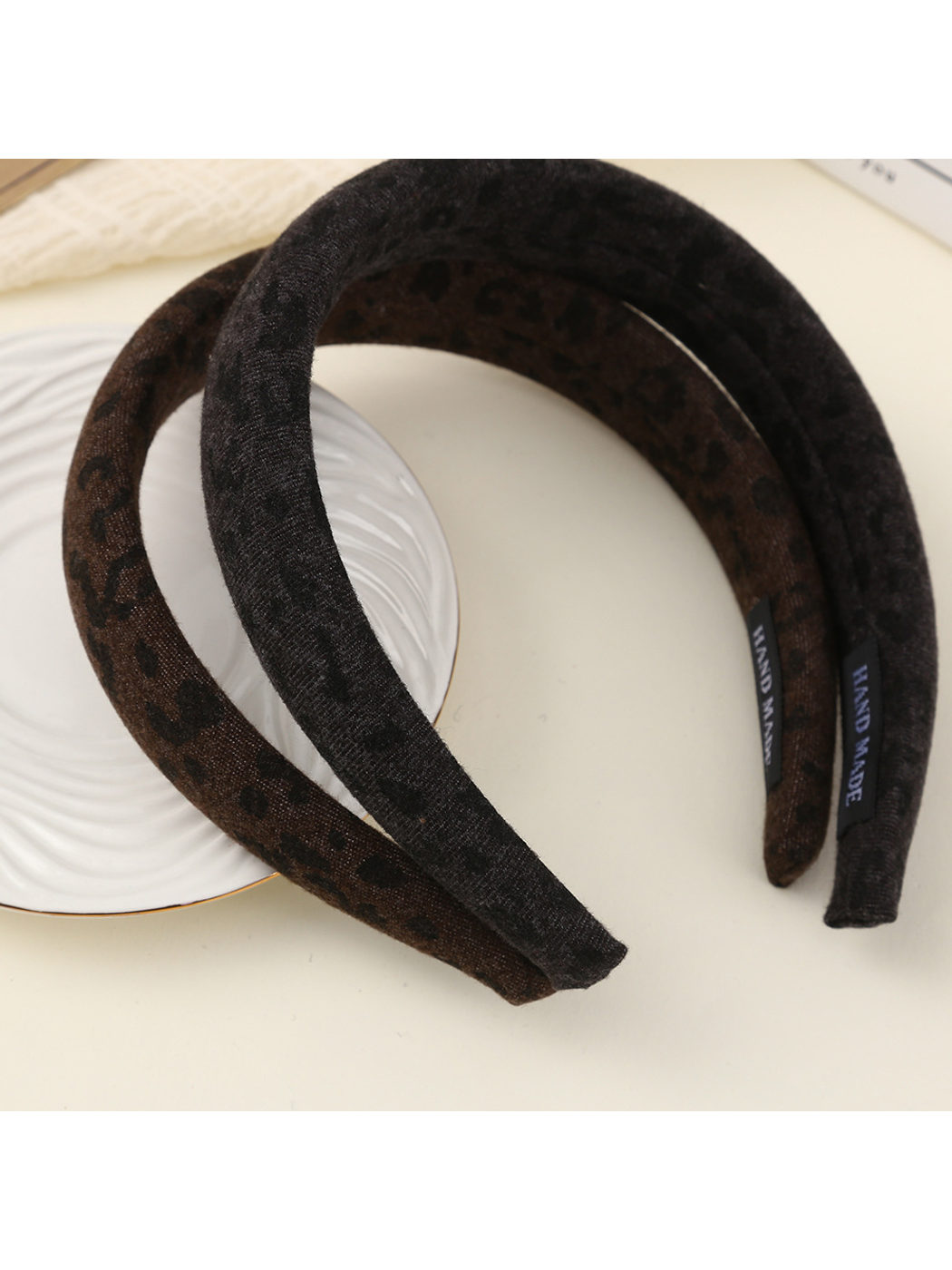 Gifty - Leopard Print Padded Rounded Headband