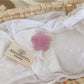 Beau - Sweet Flower Heart Design Duckbill Hair Clip