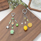 Keypus - Fresh Style Frog and Fruit Pendant Keychain