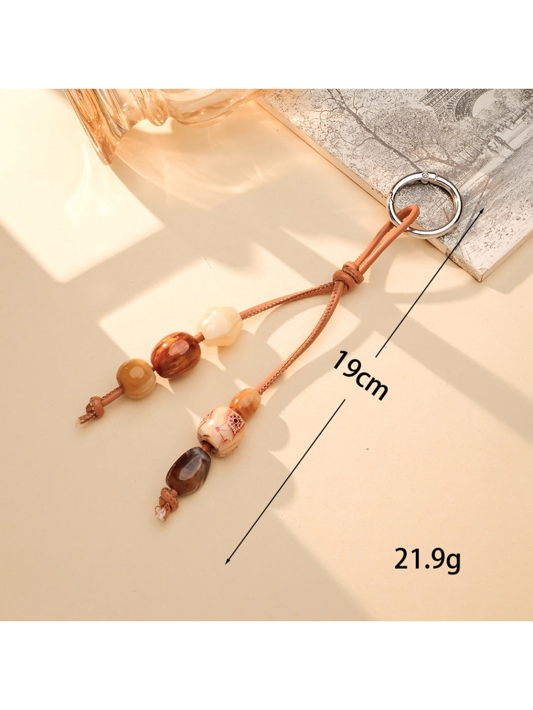 Keypus - Vintage Beaded Charm Keychain