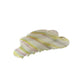 Beau - Striped Cloud-Shaped Hair Clip