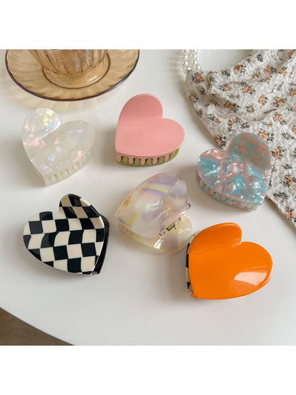 Beau - Double Heart Hair Clip