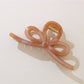 Beau - Pearlescent Bow-Shaped Hair Clip