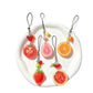 Keypus - Playful Acrylic Fruit Pendant Keychain