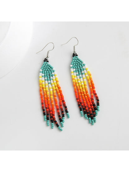 Earedge - Vintage Gradient Dangle Earrings