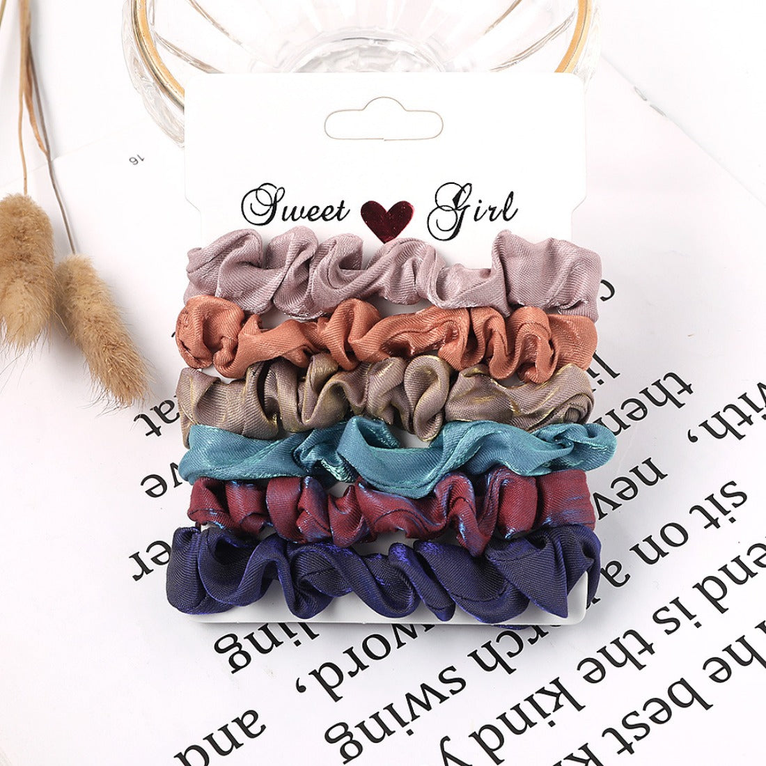 GIFTY - 6-Pack High Elastic Hair Ties