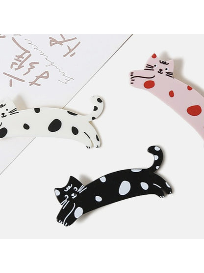 Beau - Polka Dot Cat Hair Clip
