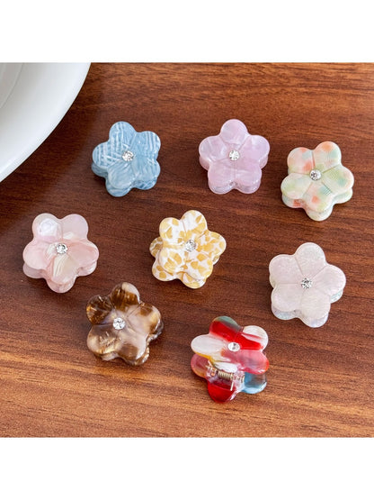 Beau - Elegant Flower Hair Clip Acetate Mini