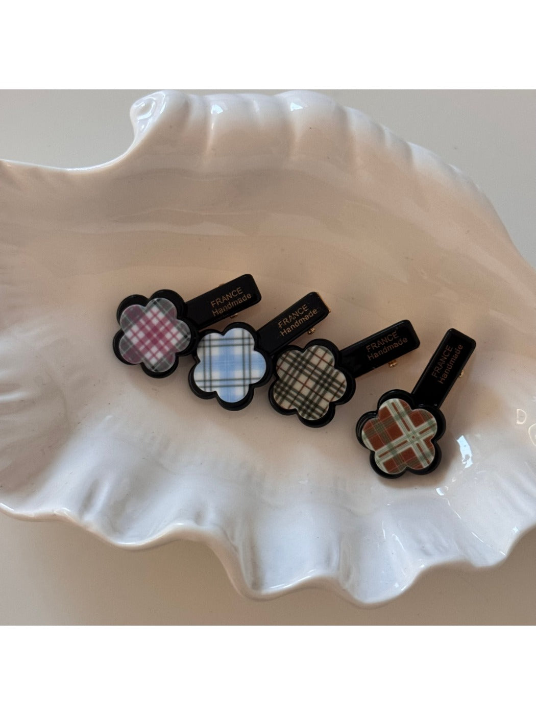 Beau - Elegant Plaid Hair Clip