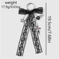 Keypus - Halloween Gothic Lace Bow Keychain