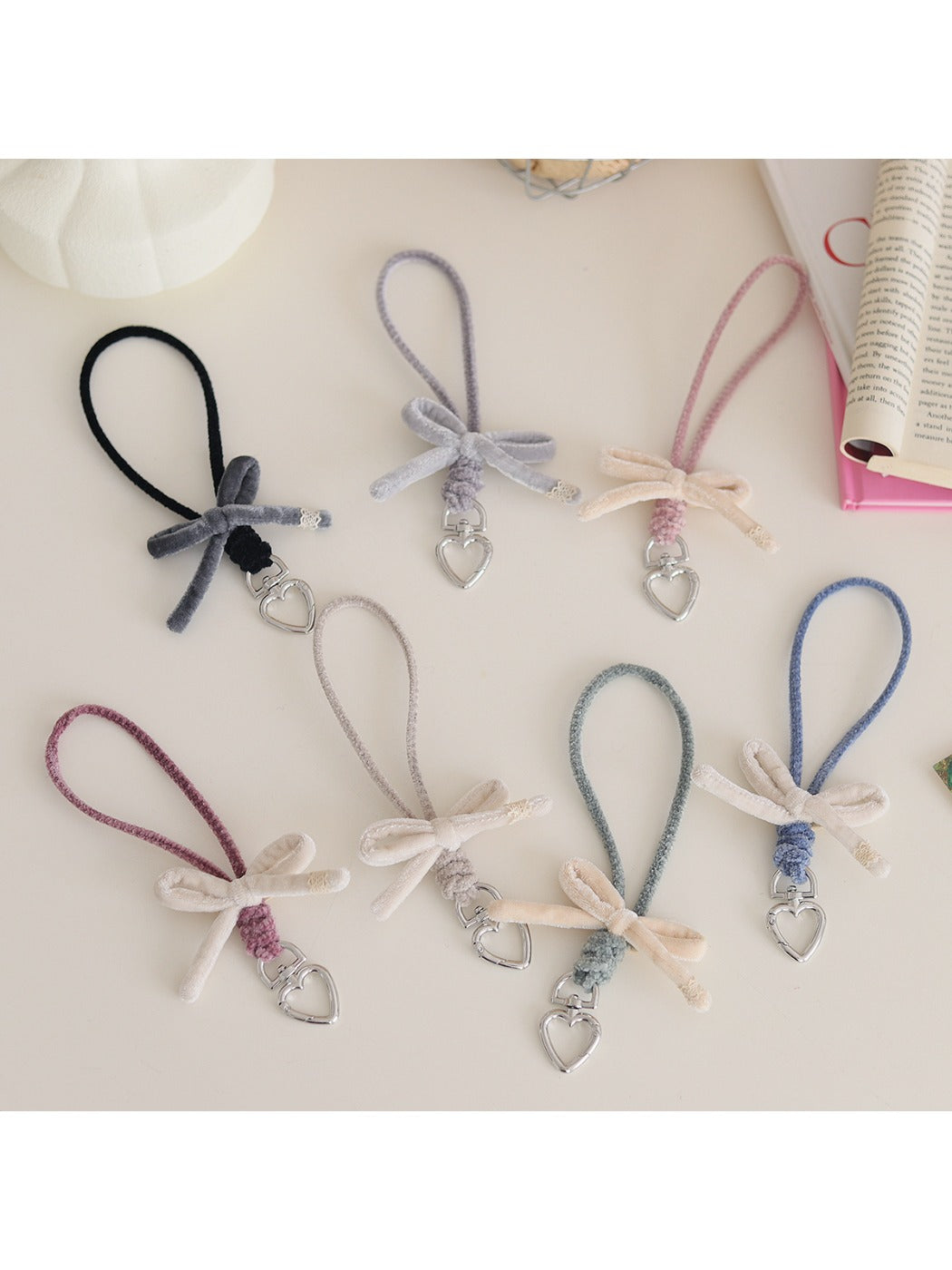 Keypus - Valentines Day Cute Bow Keychain