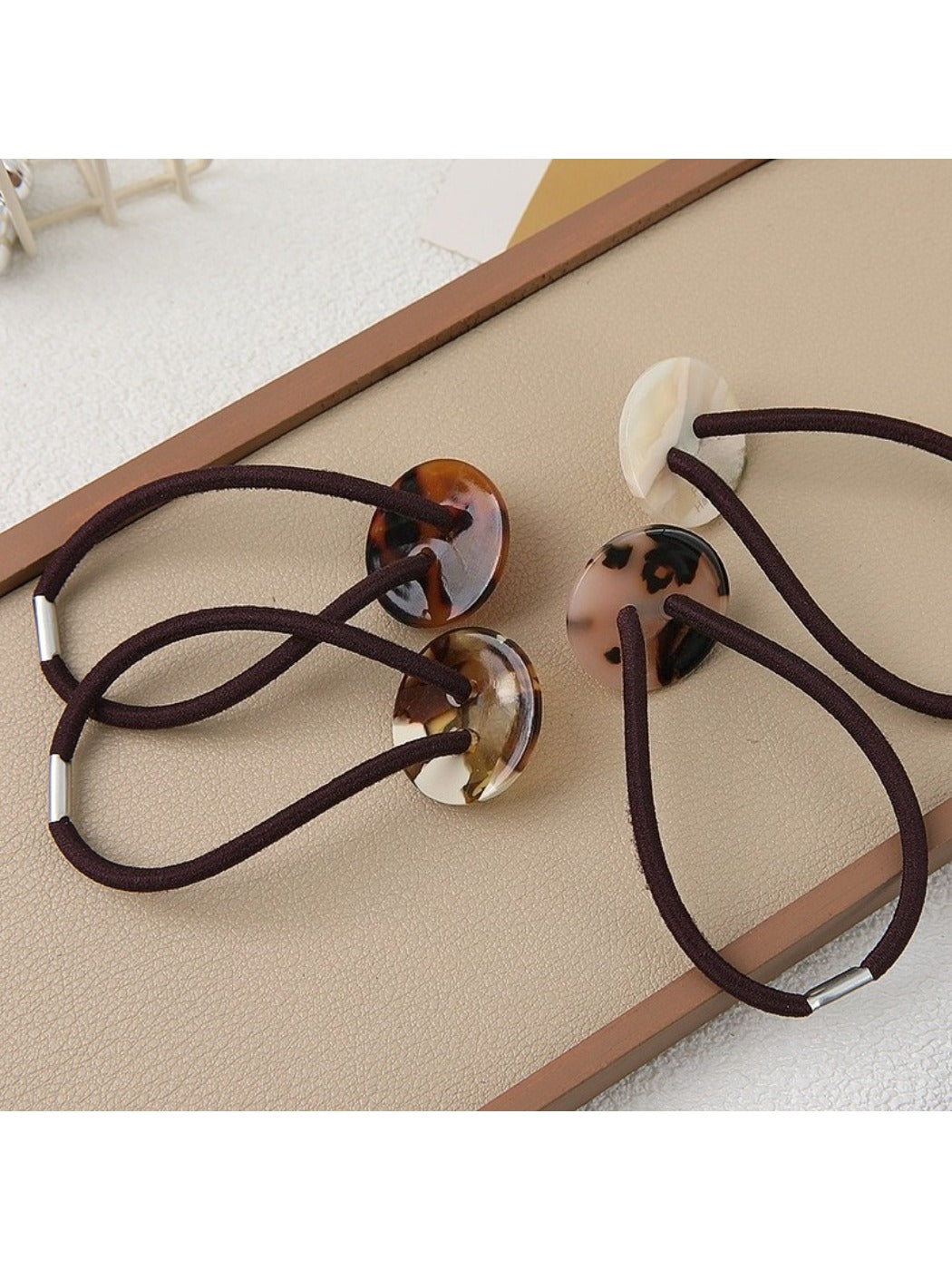 Gifty - Ink Wash Dyed Round Hair Tie
