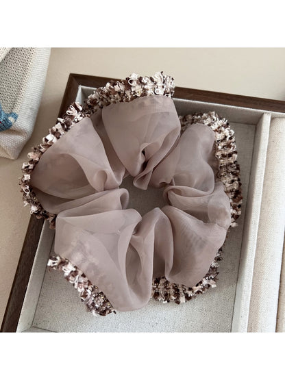 Gifty - Organza Tassel Hair Scrunchie