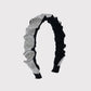 Gifty - Vintage Wavy Ruched Sparkly Headband