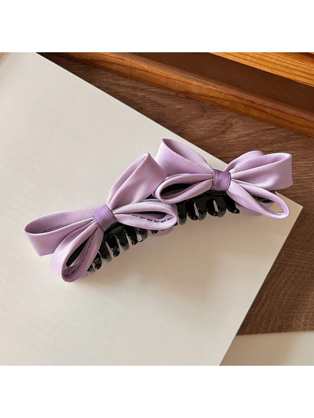 Beau - Stylish Satin Bow Hair Clip